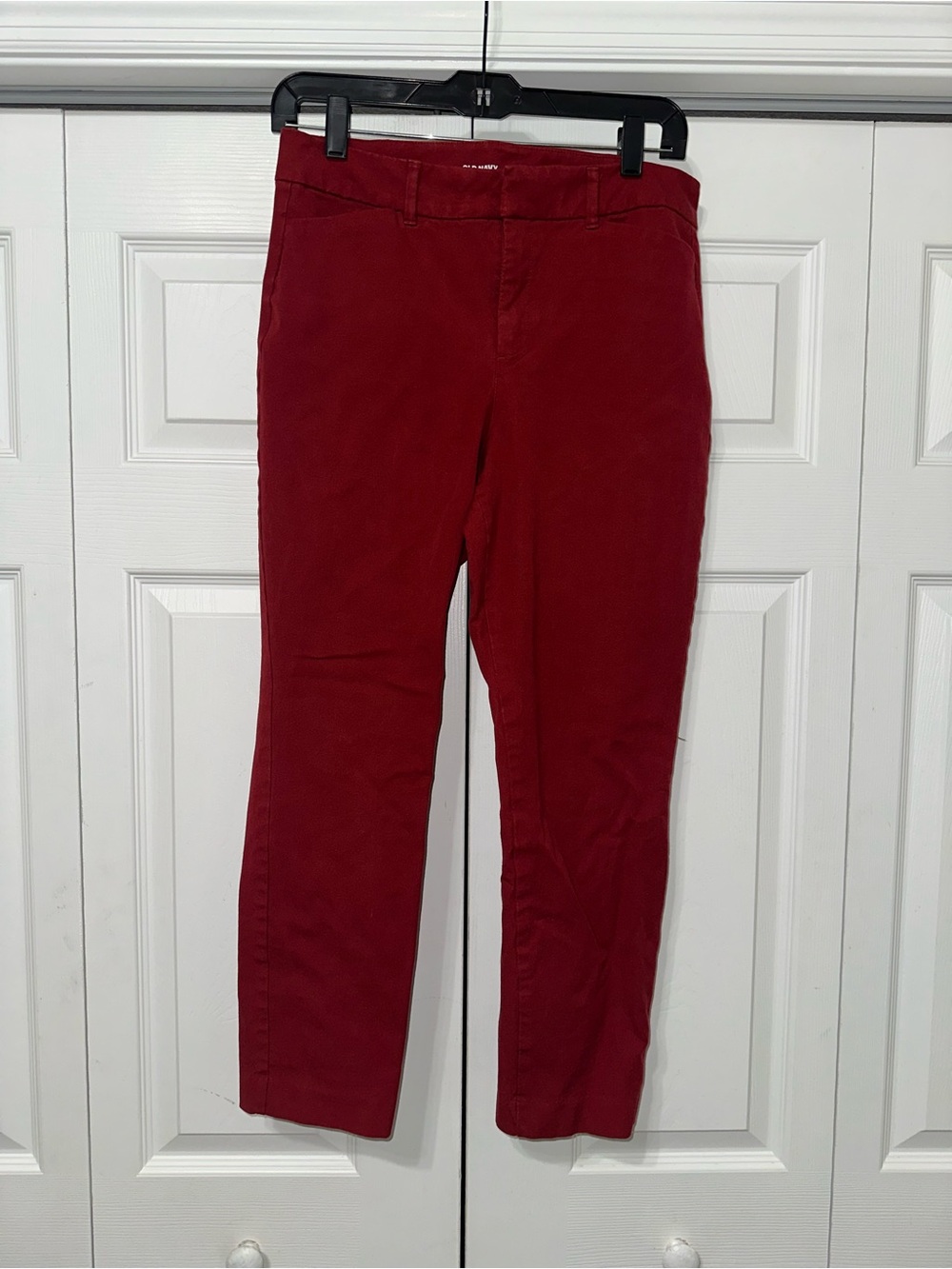 Old Navy Red Pixie Skinny Pants